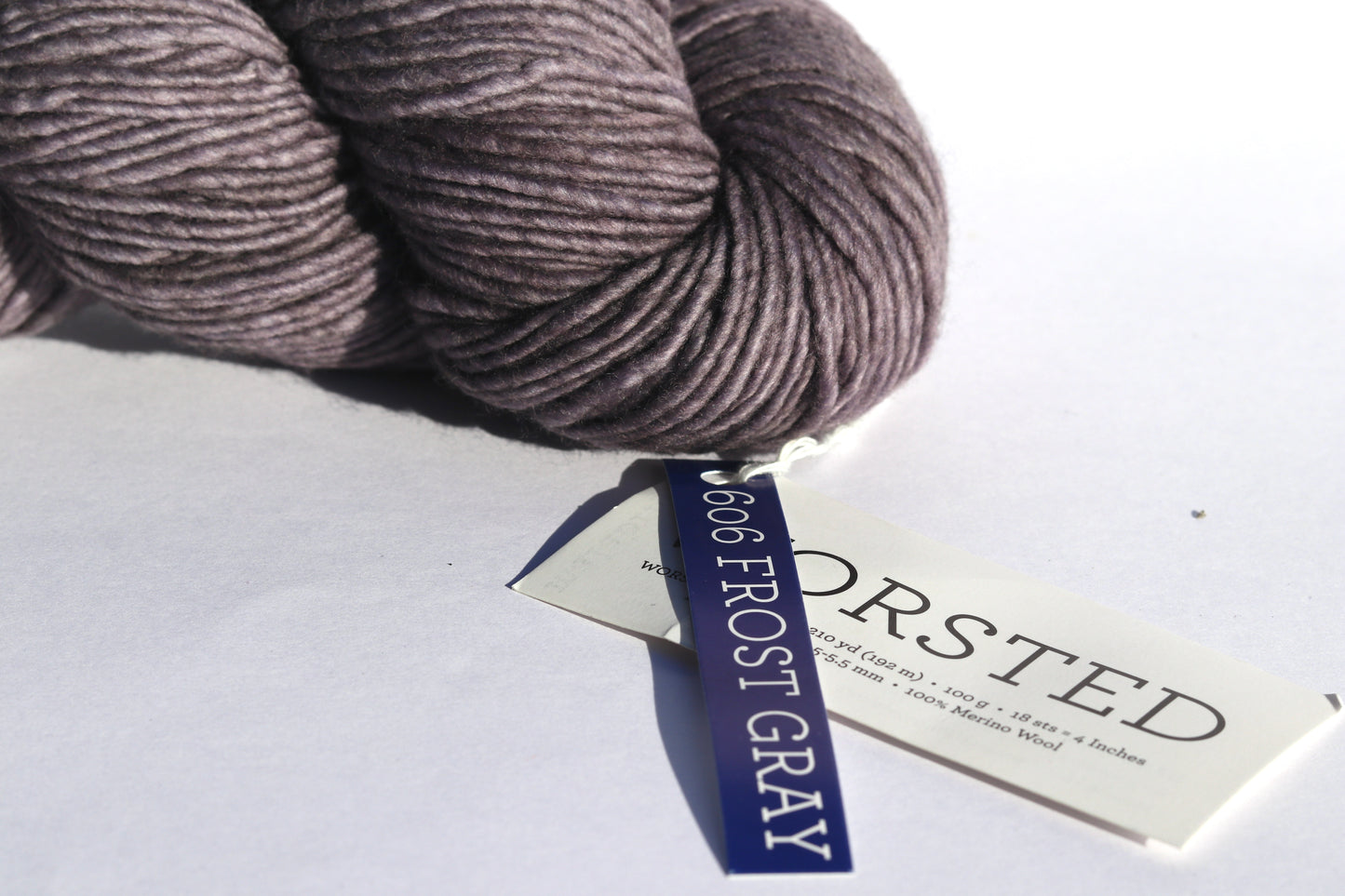 Worsted Frost Gray 606