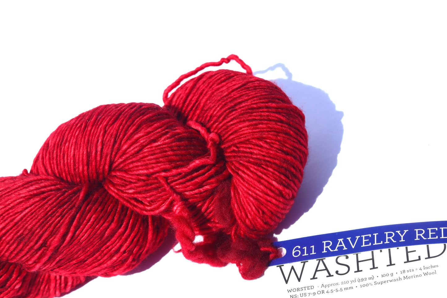 Washted Ravelry Red 611